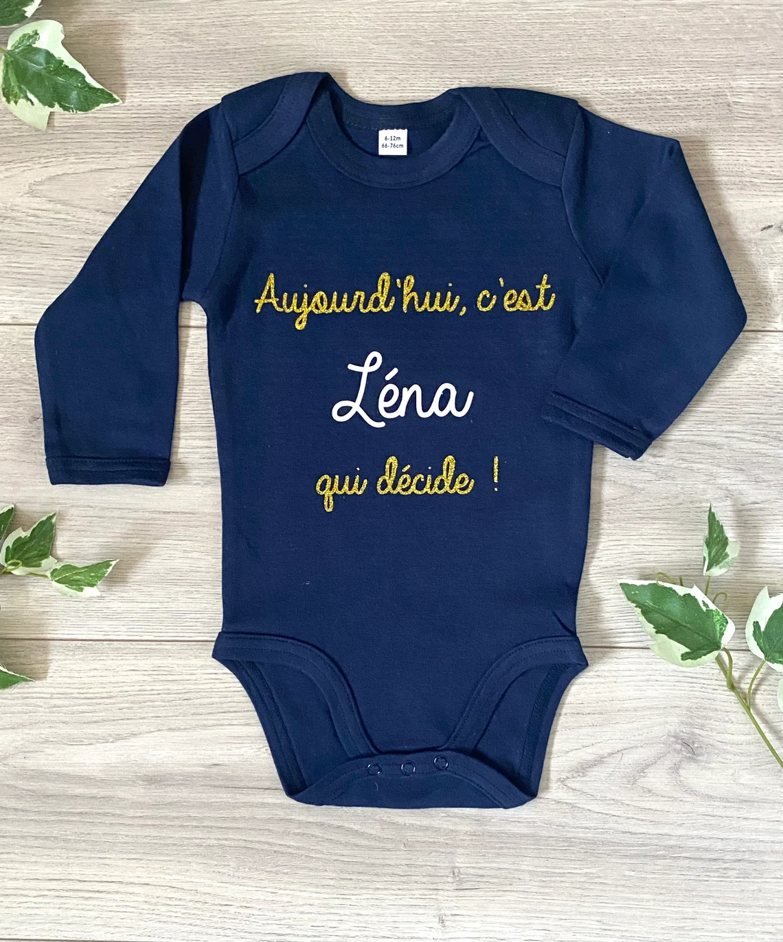 Bodies personnalisés pour bébé